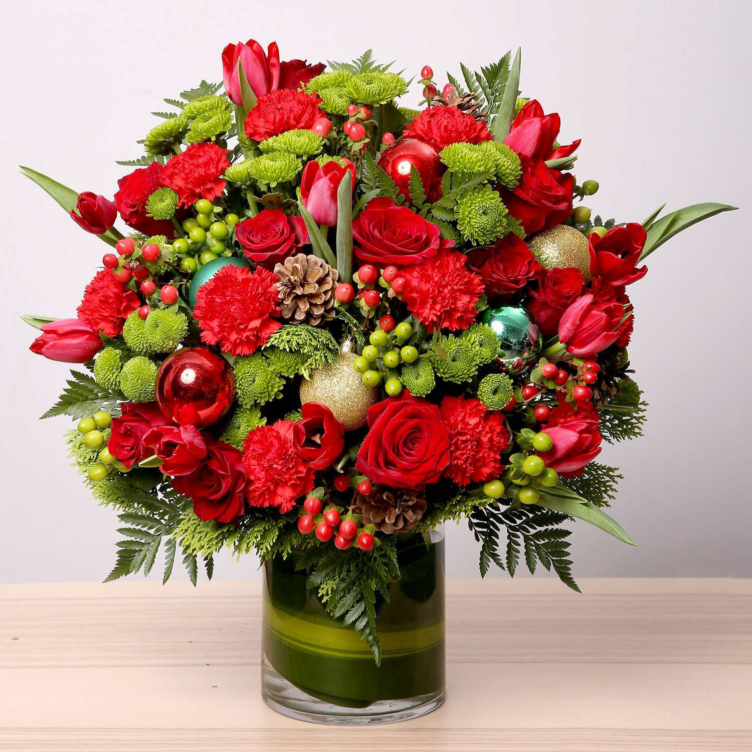 Exotic Flower Vase Arrangement - Flowers