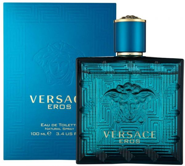 Buy Versace Eros by Versace for Men EDT 100mL | Arablly.com