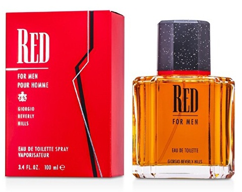 Buy Red For Men by Giorgio Beverly Hills for Men EDT 90mL | Arablly.com