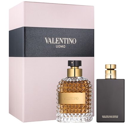 Buy Valentino Uomo 2 pc Set for Men (EDT 100mL+ASB 100mL) | Arablly.com