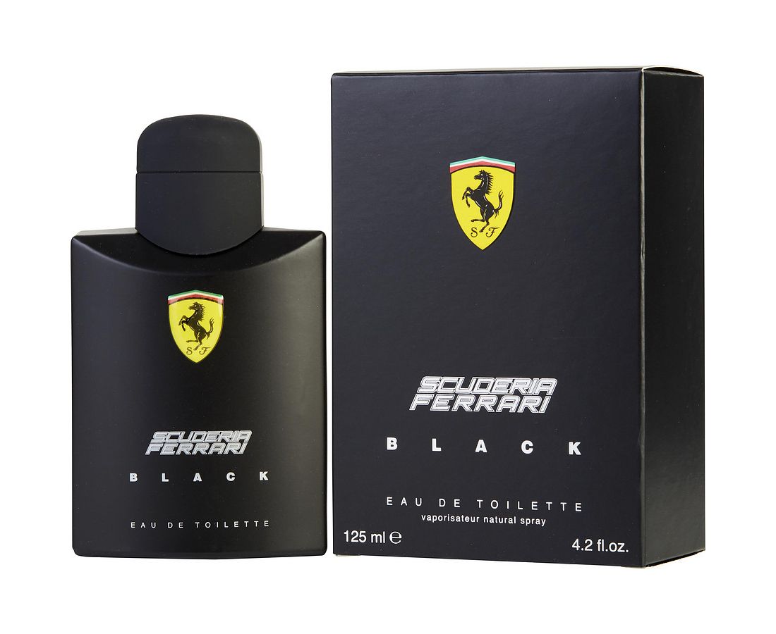 Buy Scuderia Ferrari Black by Ferrari for Men EDT 125mL | Arablly.com