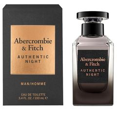Authentic Night by Abercrombie & Fitch for Men EDT 100mL