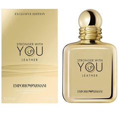 Stronger With You Leather by Emporio Armani for Men EDP 50mL