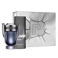 Invictus 2 Piece Set for Men by Paco Rabanne (EDT 100mL+ 150 mL Deo)