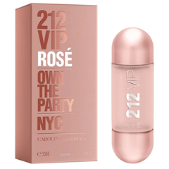 212 VIP Rose Hair Mist by Carolina Herrera for Women 30mL