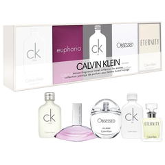 Calvin Klein for Men (EDT One 10mL + Euphoria EDP 4mL + All EDT 10mL +Obsessed EDP 5mL + Eternity EDP 5mL)