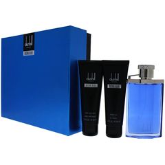 Dunhill Desire Blue London 3 Piece Gift Set for Men(EDT 100mL + Aftershave Balm 90mL + Shower Gel 90mL)