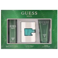Guess 3 Piece Gift Set for Men (EDT 100mL+Shower Gel 200mL+Deodorant 226mL)