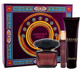 Versace Crystal Noir 3pc Gift Set for Women (EDP 100mL + 10 mL + Body Lotion 150mL)