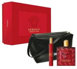 Versace Eros Flame 3Pc Set for Women (EDP 100mL+10mL+Bag)