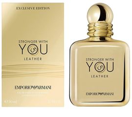 Stronger With You Leather by Emporio Armani for Men EDP 50mL