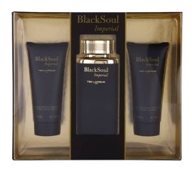 Black Soul Imperial 3 Piece Set by Ted Lapidus for Men EDT 100mL+ASB+Shampo
