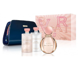 Bvlgari Rose Goldea Gift Set for Women (EDP 90mL + Shower Gel 75mL + Bath Milk 75mL + Pouch)