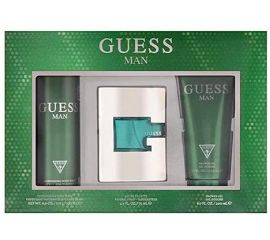 Guess 3 Piece Gift Set for Men (EDT 100mL+Shower Gel 200mL+Deodorant 226mL)