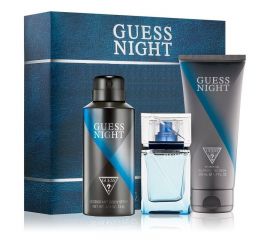 Guess Night for Men (EDT 100mL+200mL Shower Gel+226mL Deodorant Set)