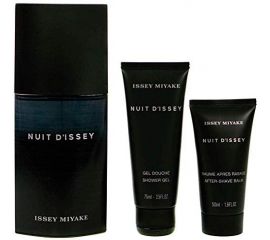 Nuit D'Issey by Issey Miyake for Men (EDT 125mL + Shower Gel 75mL + After Shave Balm 50mL)