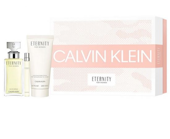 Calvin Klein Eternity for Woman (EDP 100mL + 10mL Mini + Body lotion 200mL)