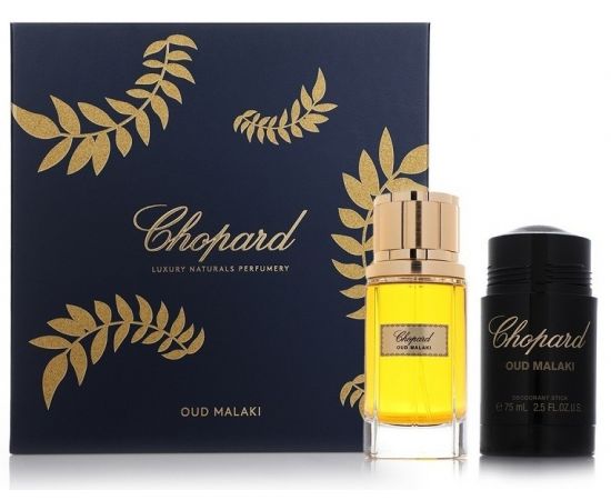 Chopard Oud Malaki for Men (EDP 80mL+75mL Deodorant Stick Set)