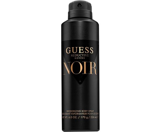 Seductive Noir Body Spray by Guess for Men 226mL