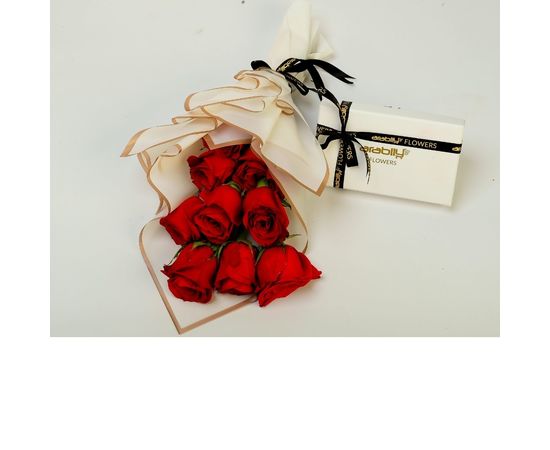 9 Red Roses with Belgian Chocolates