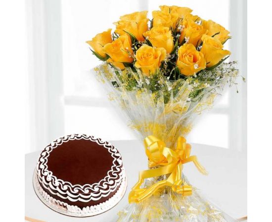Frosting Perfect – Yellow Roses