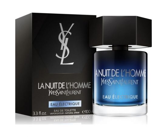 Ysl La Nuit De Lhomme Eau Electrique by Yves Saint Laurent for Men EDT 100mL