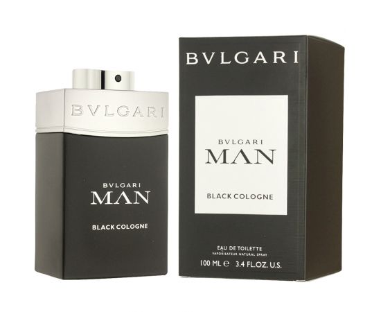 Bvlgari Man Black Cologne for Men EDT 100mL
