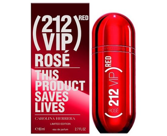 212 VIP Rose Red Limited Edition by Carolina Herrera for Women EDP 80mL