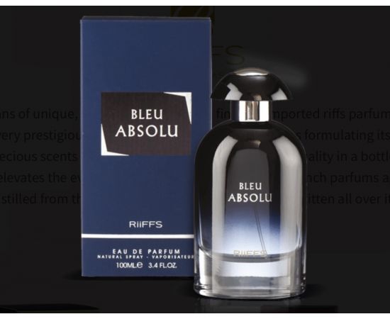 Perfume Riiffs Bleu Absolu Edp 100Ml Hombre Perfume Arabe - Inspirado -  mundoaromasperfumes