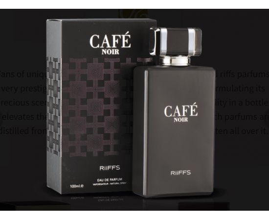 Cafe Noir by Riiffs for Unisex EDP 100mL