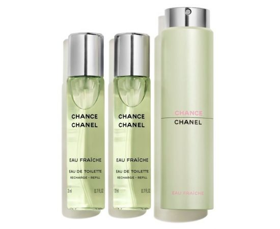 Chance Eau Fraiche Twist & Spray by Chanel for Women EDT 3X20mL
