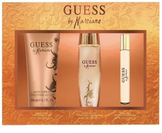 Guess Marciano 3 Pieces Gift Set for Women (EDT 100mL+200mL Body Lotion +15mL Mini Set)