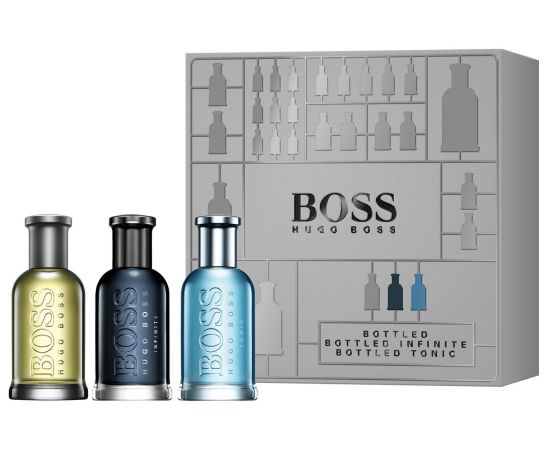 Hugo Boss Men's Bottled EDT 30mL + Infinite EDP 30mL + Tonic EDT 30mL Set