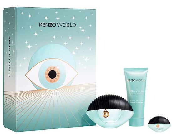 Kenzo World for Women (EDP 50ML+75ML Bl+5ML Mini Set)