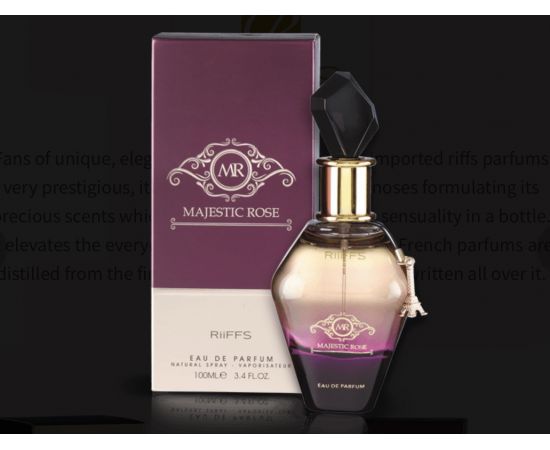 Majestic Rose by Riiffs for Unisex EDP 100mL