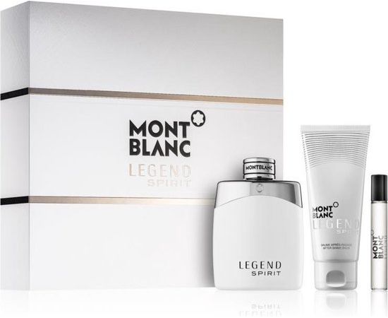 Mont Blanc Legend Spirit for Men (EDT 100mL + EDT 7.5mL + 100mL After Shave Balm)