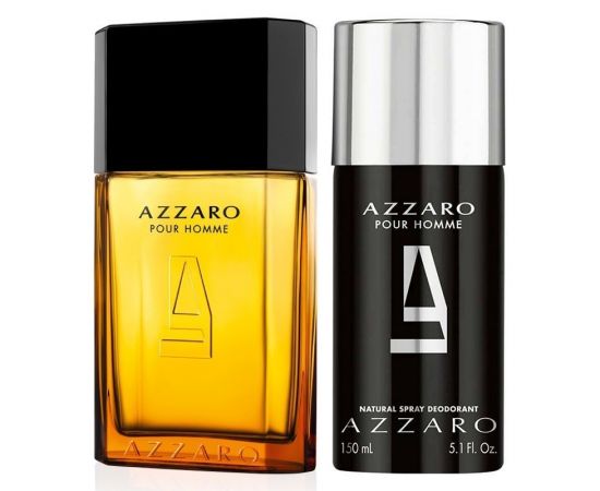 Azzaro Pour Homme Gift Set for Men (EDT 100mL + Deodorant 150mL)