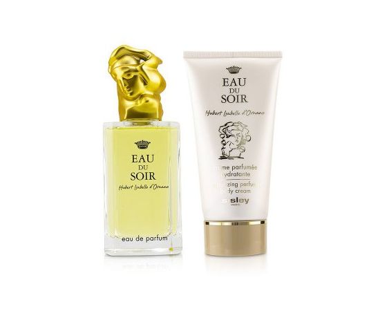 Sisley Eau Du Soir & Moisturizing Perfumed Body Cream for Women (EDP 100mL+150mL)